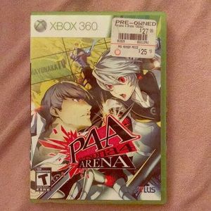Persona 4 Arena Xbox 360 game